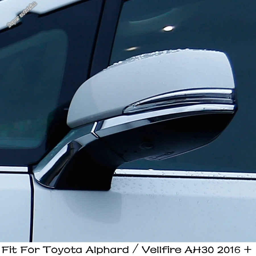 

Защитная полоса для зеркала заднего вида, 4 шт., для Toyota Alphard / Vellfire AH30 2016 - 2021