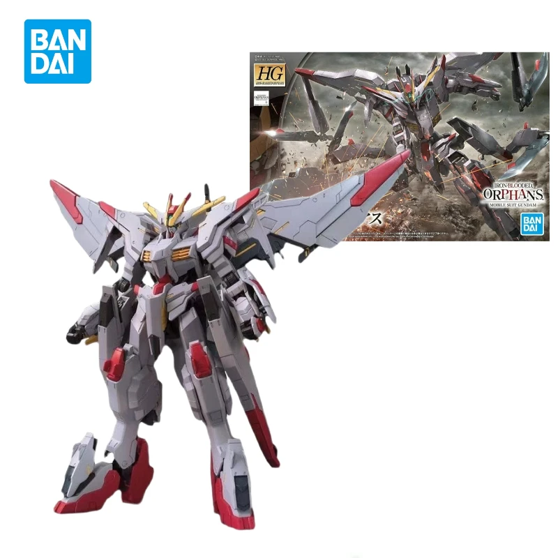 ในสต็อกของแท้ Bandai HG IBO 1/144 Gundam Marchosias Assembly อะนิเมะ Action Figure ของเล่นคอลเลกชันเครื่องประดับของขวัญ