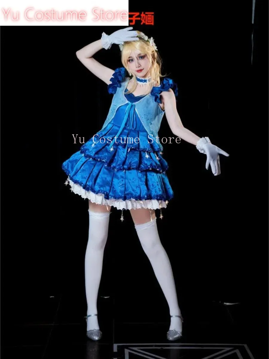

Lovelive The Door Of Dreams Sonoda Umi Eliayase Rin Hoshizora Dress Cosplay Costume Cos Game Anime Party Uniform Hallowen Play