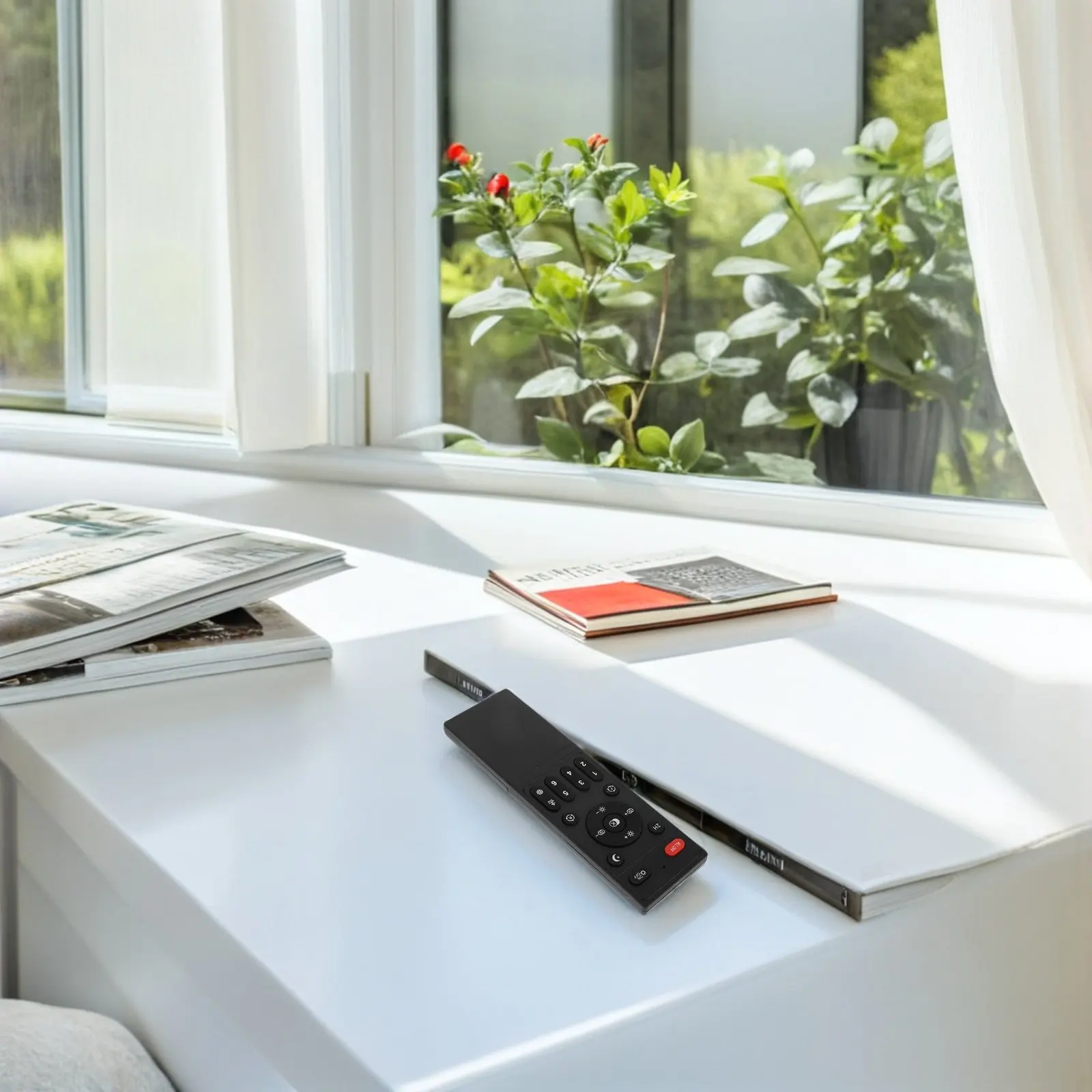 

Ceiling Fan Remote Control Replacement 6-Speeds LED Light Remote Timer Dimming Reverse Infrared Controller Home Office