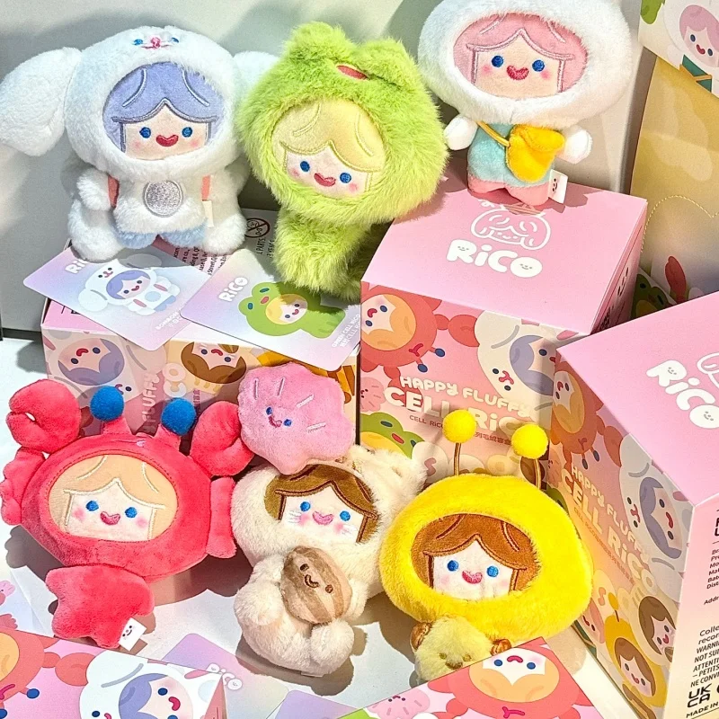 

Hot Sale 2025 Original Finding Unicorn Cell Rico Happy Fluffy Series Blind Box Toys Figure Surprise Box Kawaii Dolls Gifts