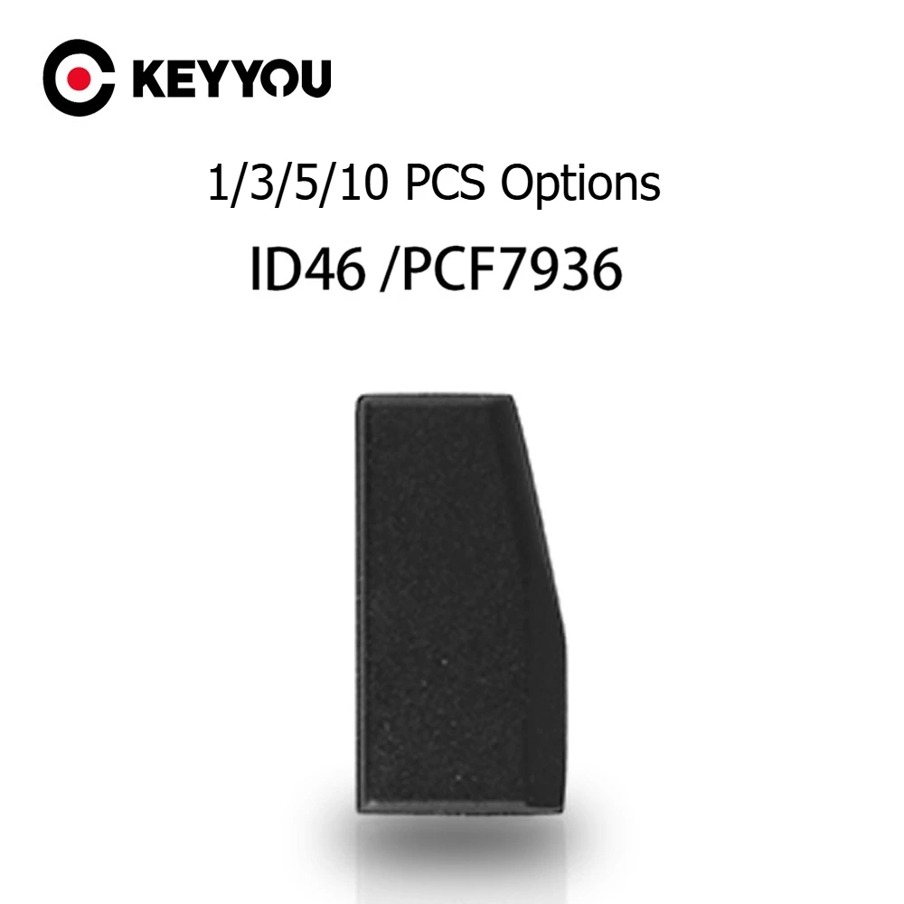 KEYYOU 1/3/5/10 PCS PCF7936AS Auto Car Key transponder Chip ID46 Chip PCF7936 PCF7936AA Locksmith Tool pcf 7936 Chip