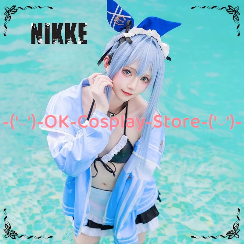 آلهة النصر: NIKKE مرساة تأثيري - مراجعة Anime Cosplay Bikini وسعره