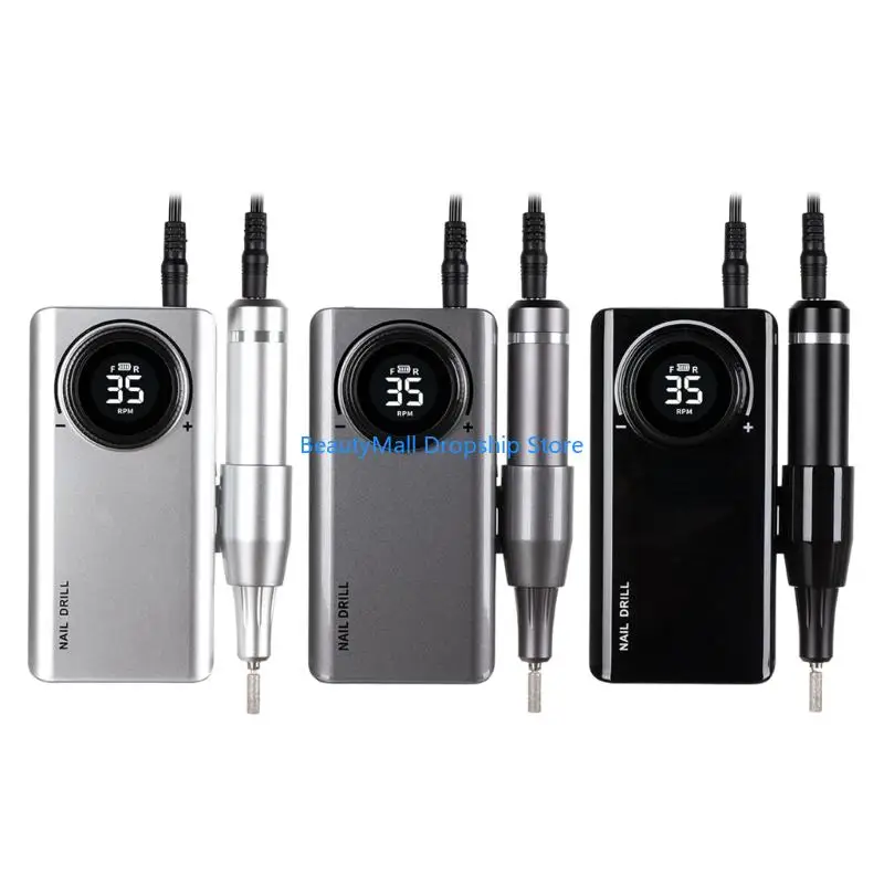 

40JD Professional Electric Drill Machine for Acrylic Nails with 6 Drill Bits