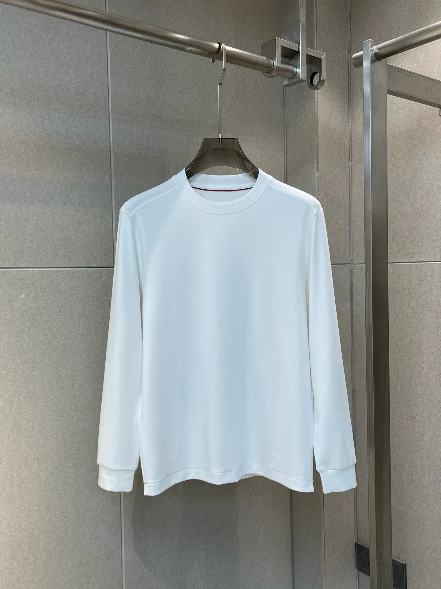 BC old money style autumn and winter cotton round neck bottoming top men's casual long-sleeved t-shirt