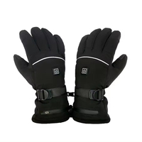 Winter waterproof snow touch screen hot running Trekking motorcycle racing bike electric heating gloves