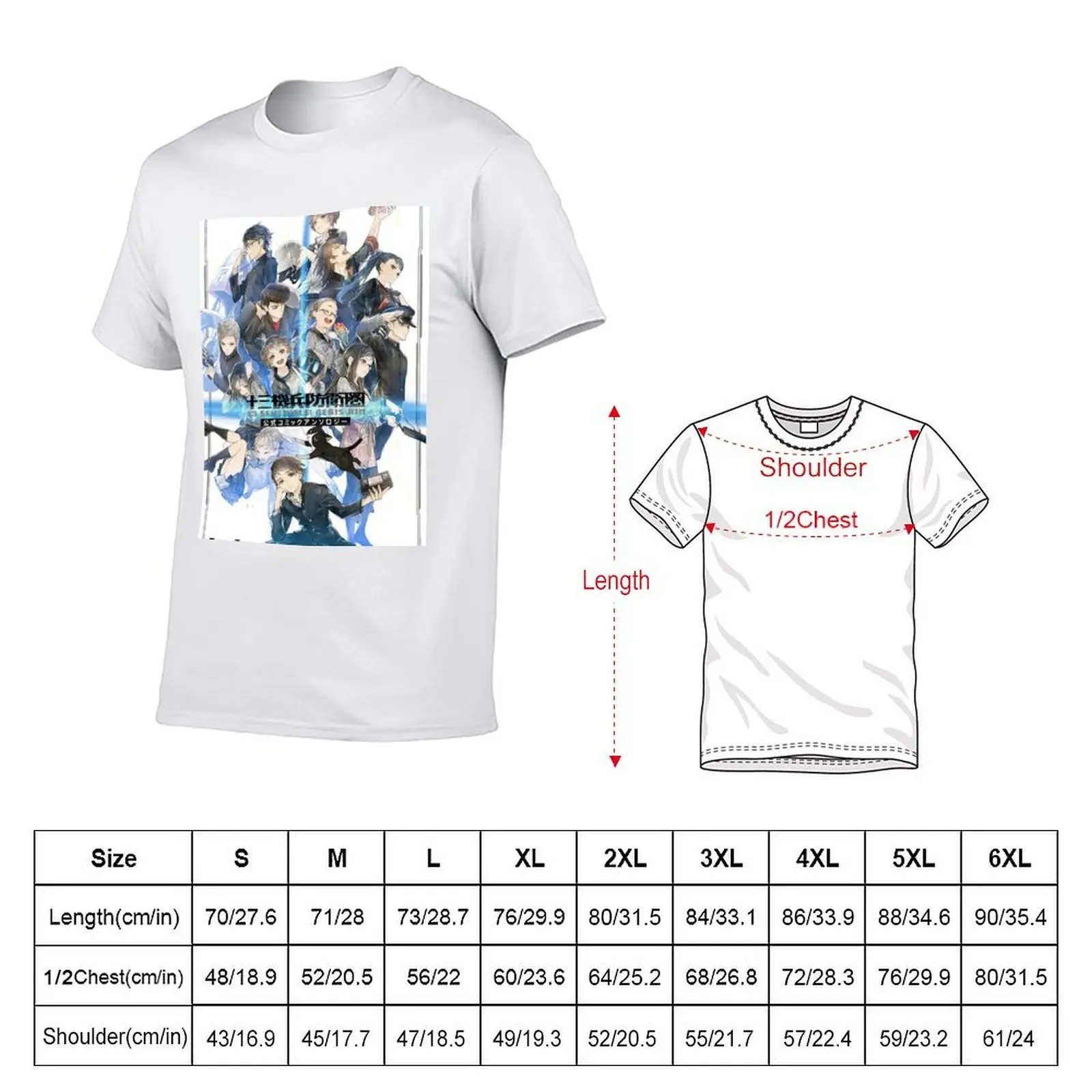 13 Sentinels Aegis Rim Game T-Shirt t shirt for man 100 percent cotton t shirt man luxury T-Shirt