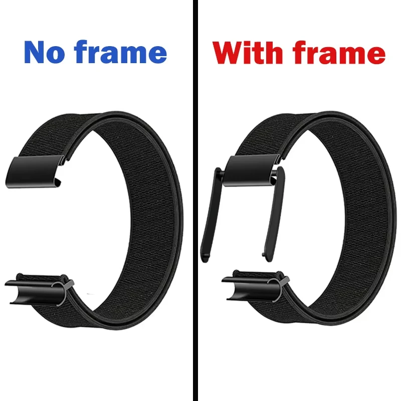 For Whoop 5.0 straps/4.0 band Accessories elastic Stretchable Sport brecelet correa whoop 5.0 watchbands Frame+Nylon loop Strap