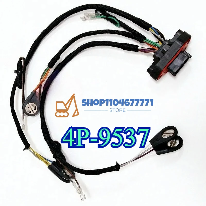 Excavator accessories 4P-9537 4P9537 High Quality Wire Harness For 345B E345B Fuel Injector Wiring Harness