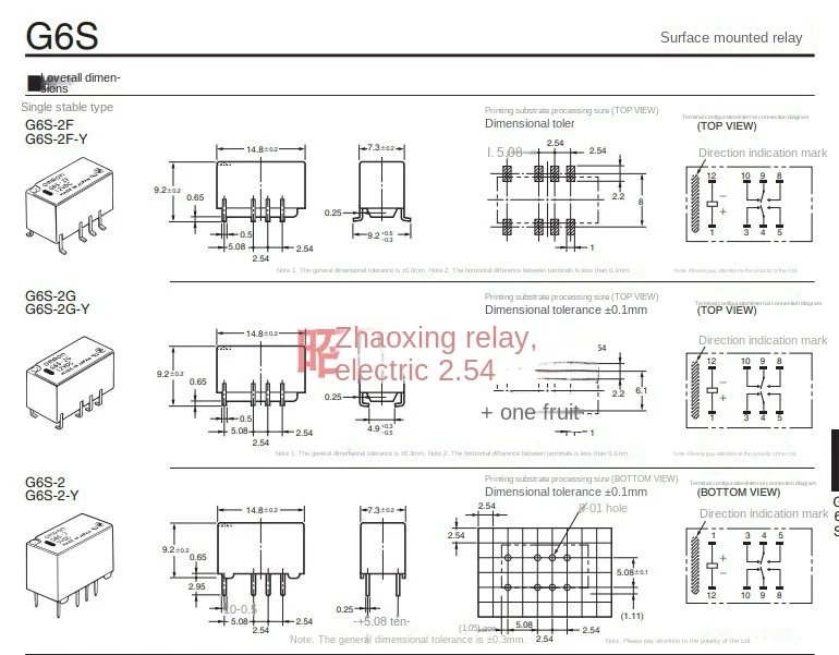 Relé aberto e fechado, 2a, 8 pés