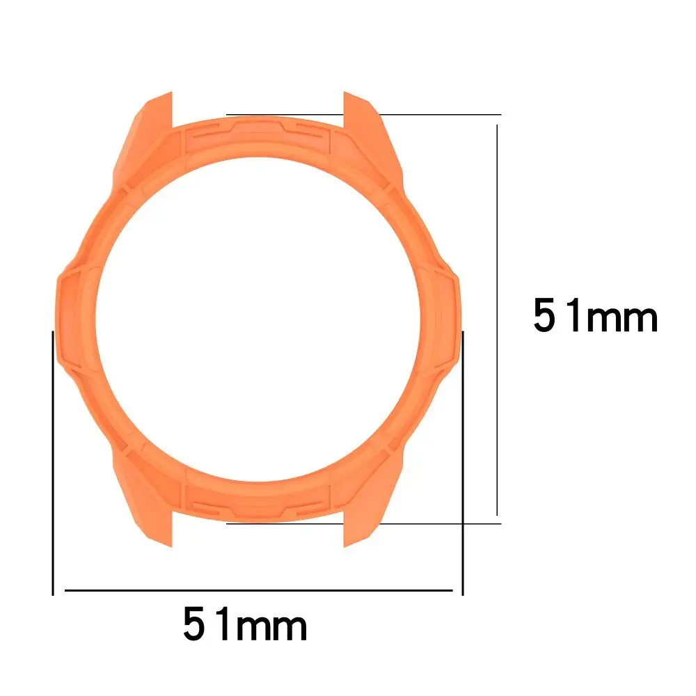 Nuova custodia protettiva in TPU Hollow Soft Frame Paraurti Bordo antigraffio Shell per Garmin Forerunner 970 Smart Watch Accessori