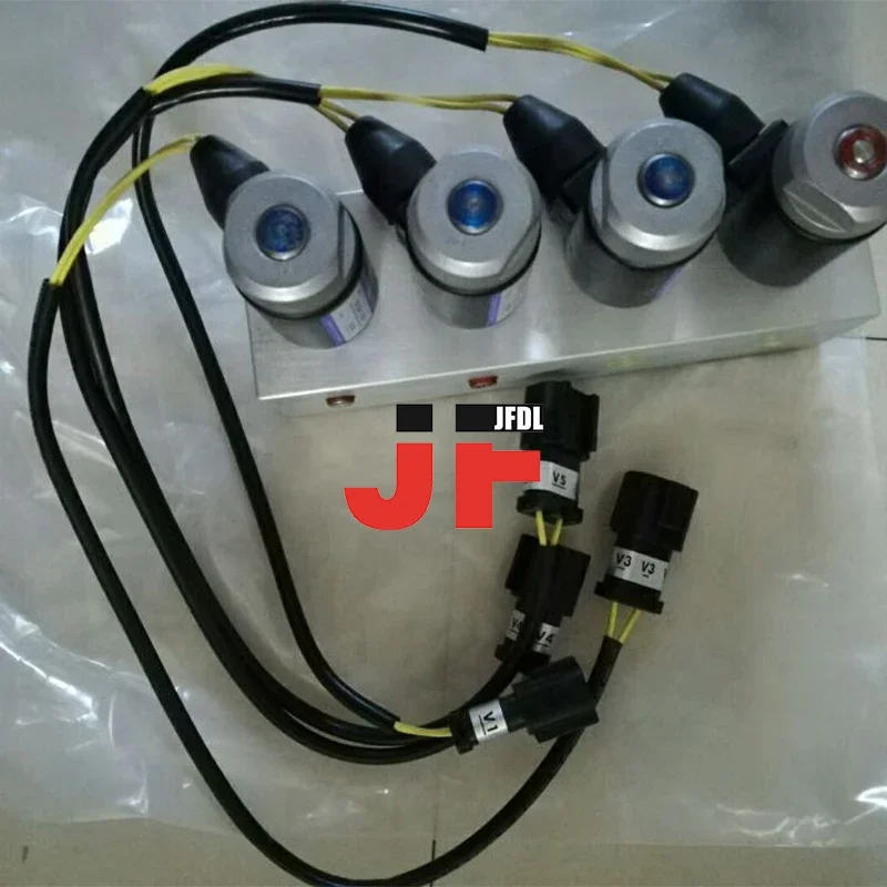 Excavator Parts 201-60-72100 PC70-7 Excavator Solenoid Valve Part