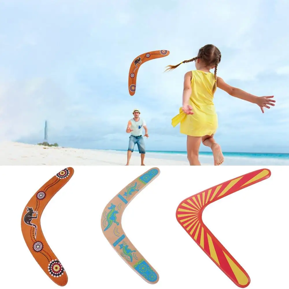 Boomerang Kangourou Volant en Forme de V pour Enfant, Équipement de dehors Interactif, Cadeau