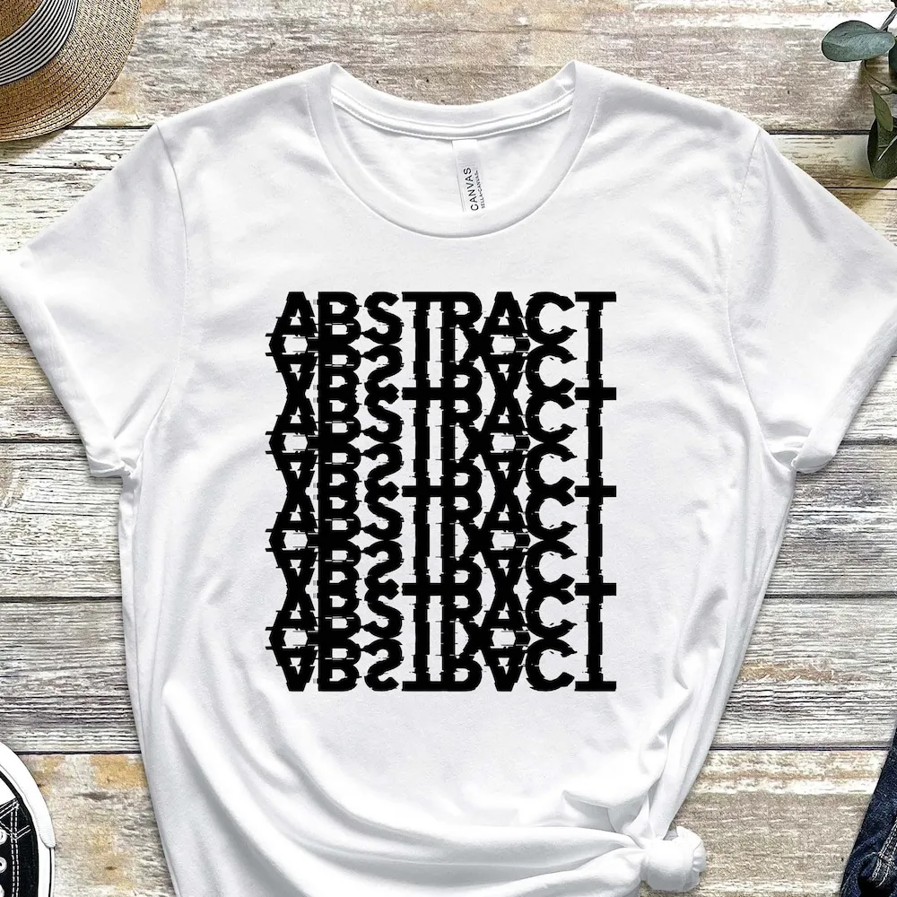 Abstract T Shirt Illustration Design For Friend Shirtns Funny Quote