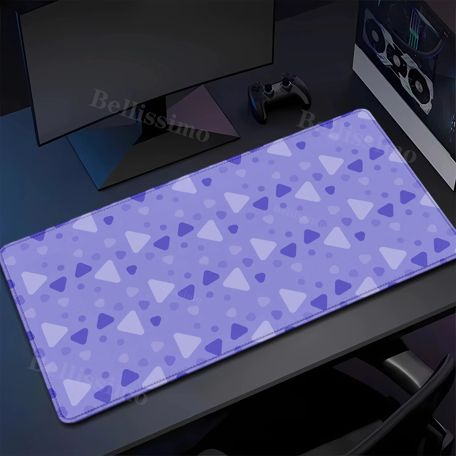 

Green Hexagon triangle Mousepad Computer New XXL Keyboard Pad Mouse Mat Gamer Carpet Desk Mat Big Office accessories Mouse Pad