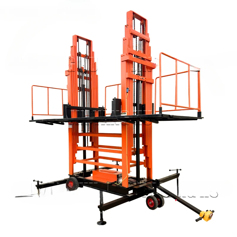 8m electric Scaffolding lifting platform for building walls electric mansory scaffolding for construction