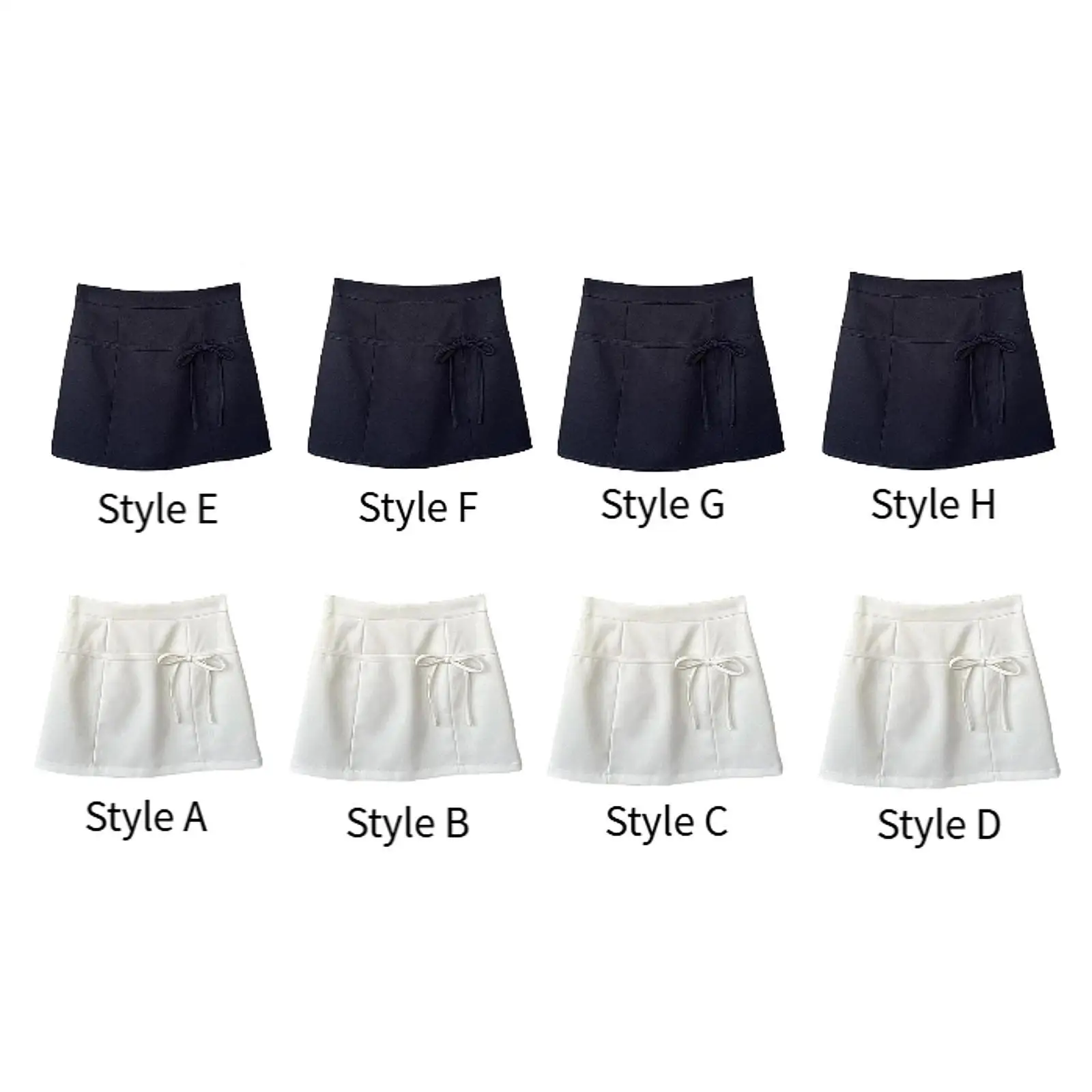 A Line Skirt Medium High Waist Short Mini Skirt for Women Picnic Vacation