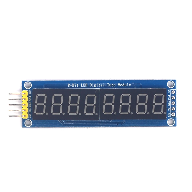 Led Display Ondersteuning Cascade Acht-Bit Seriële 3 Io Poort Controle 8-Bit Digitale Buis Display Module Max7219