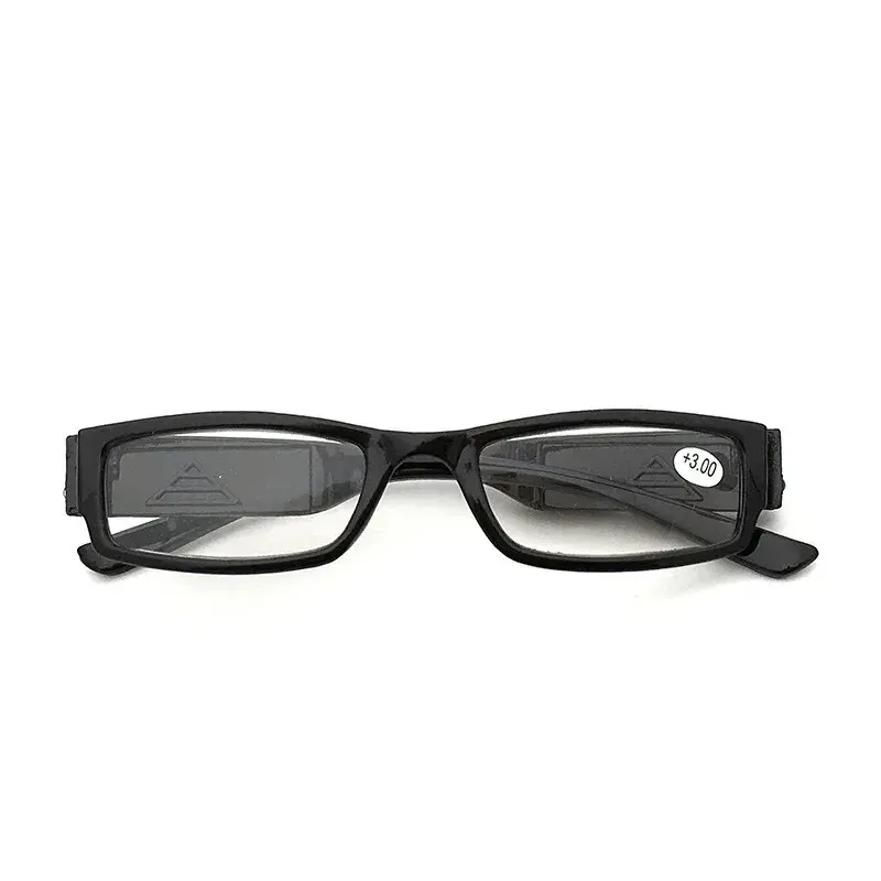 2021 LED with Light Reading Glasses for Women and Man Fashion Glasses Full Frame Reading Glasses +1.0 +1.5 +2.0 To +4.0 image 4