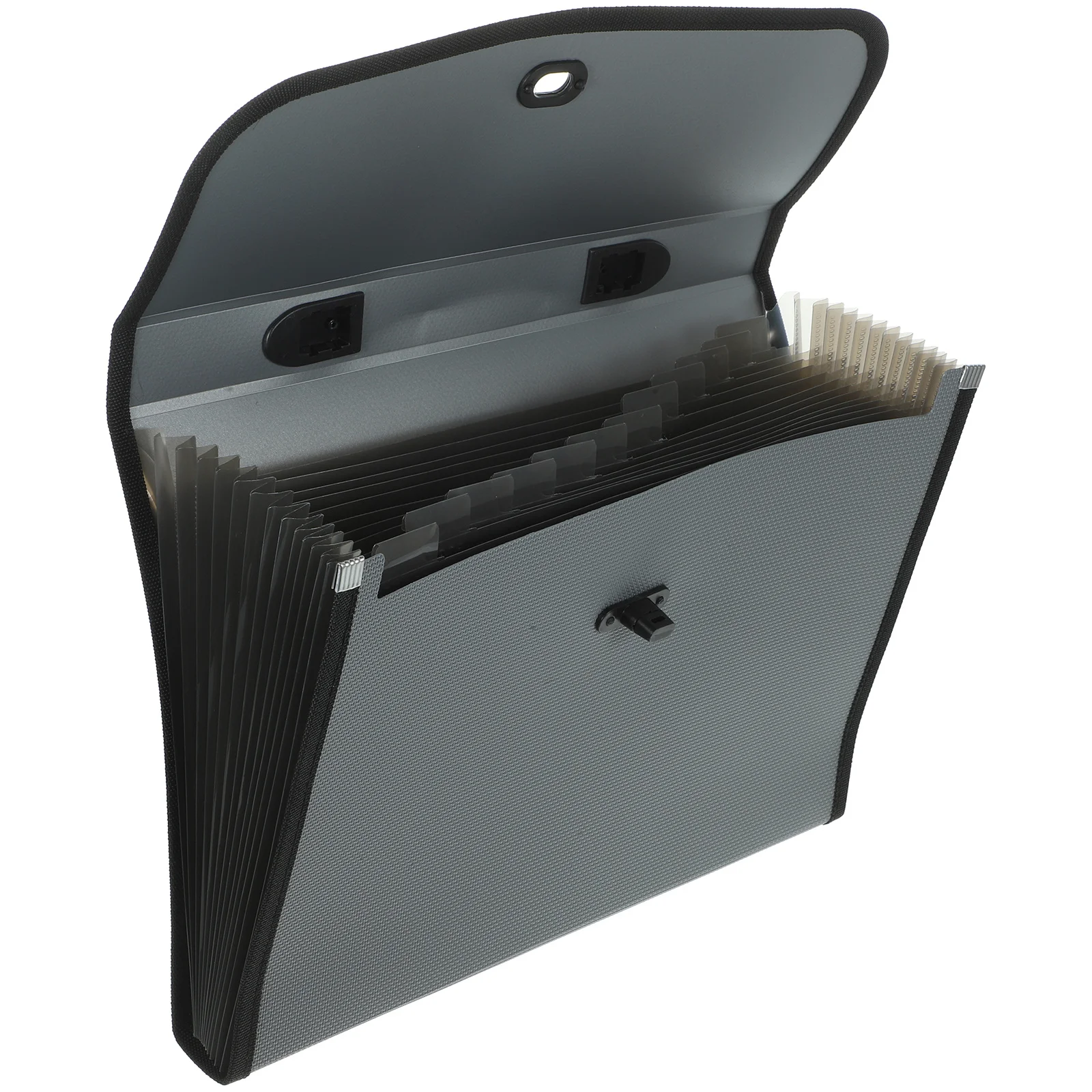 

1 Set Large Capacity Accordion File Organizer Portable Multi-Pocket Document Folder Bag For Office Home School Use File Storage