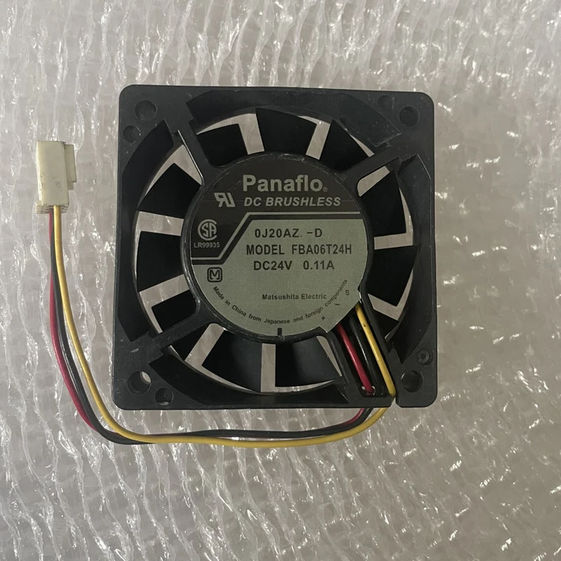 

C FOR Panaflo FBA06T24H DC 24V 0.11A 60 * 60 * 15mm 60mm cooling fan 3pin