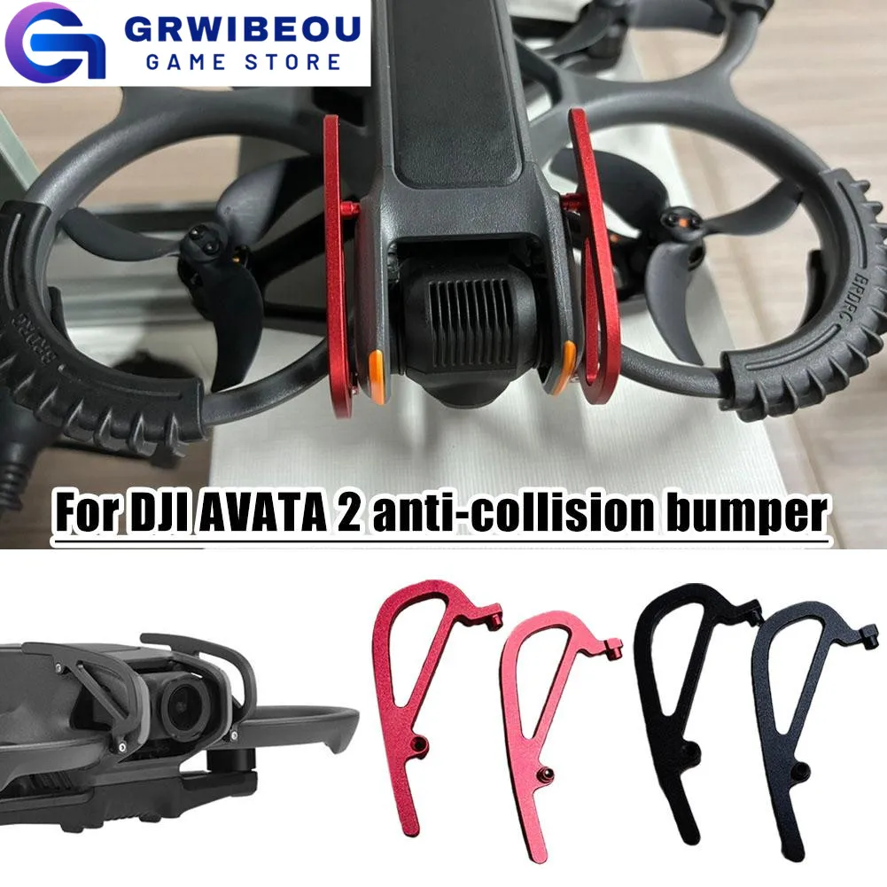 

GRWIBEOU Aluminum Alloy Anti-collision Bumper Suitable for dji AVATA 2 High Hardness And Durability Cushioning Impact