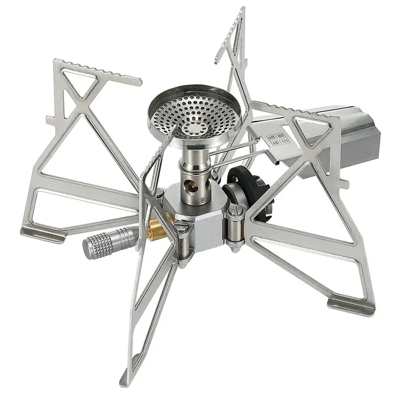 

New CAMPINGMOON Outdoor Camping Accessories Mini Rocket Stove Furnace Portable Camping Gas Stove