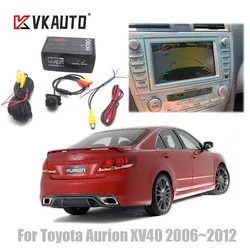 VKAUTO Rear View Camera For Toyota Aurion XV40 2006~2012 HD CCD/Night Vision/Backup Reverse Parking Camera For Factory Head Unit