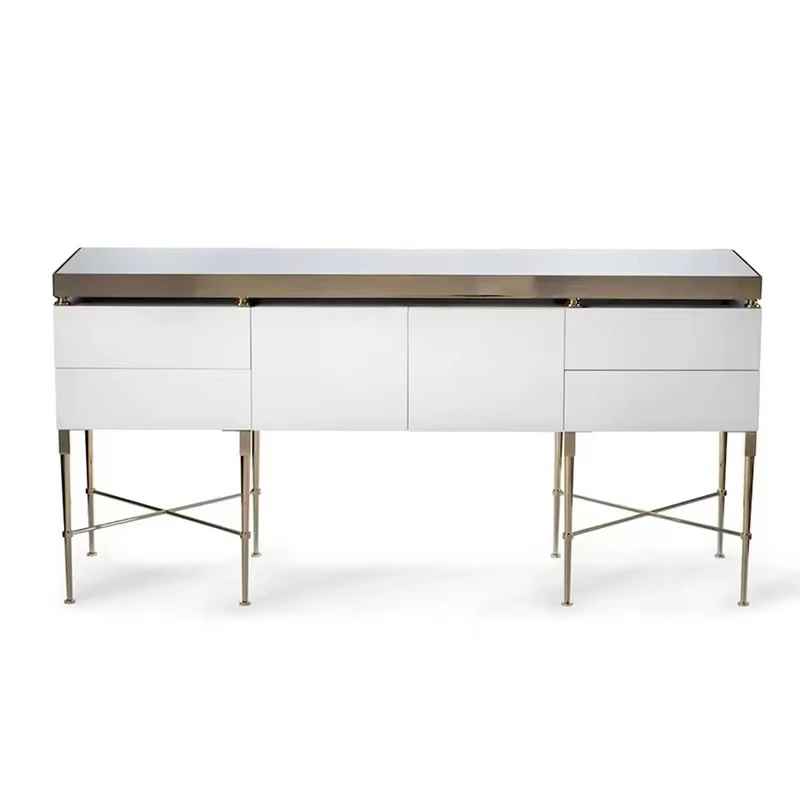 

ep-Italian VERSACES Custom Coffee Table Console Tables Tv Console Set Dining Room Sideboard&
