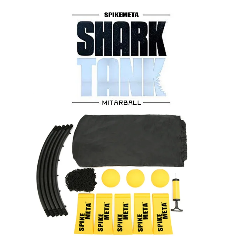 مجموعة كرات لعبة كرة الطائرة الصغيرة على الشاطئ، شبكة معدات اللياقة البدنية في الهواء الطلق لفريق الرياضة في الحديقة مع 3 كرات للكرة الطائرة الخارجية