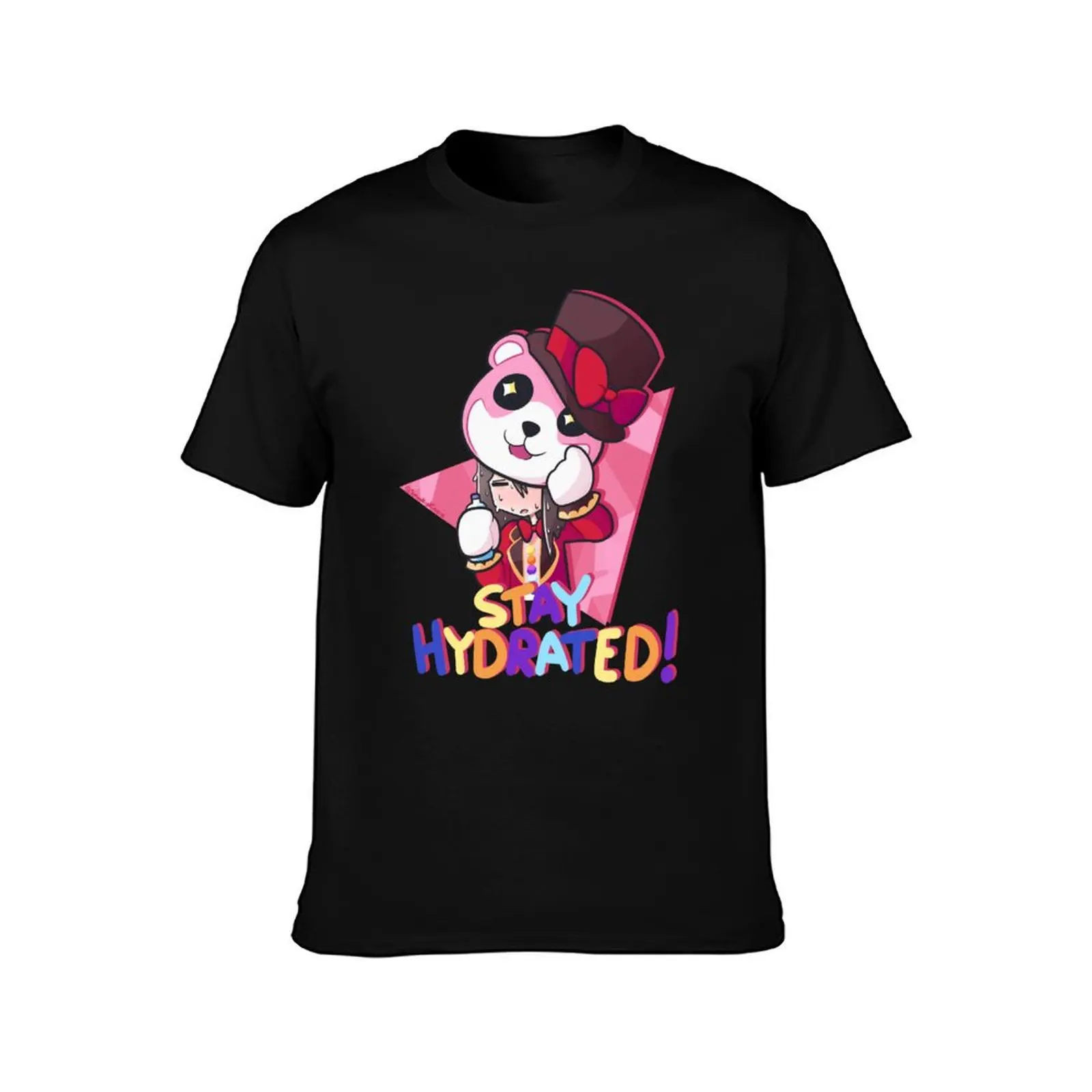Bandori: Stay Hydrated Michelle T-Shirt Fashion Casual Short Sleeve T-Shirt