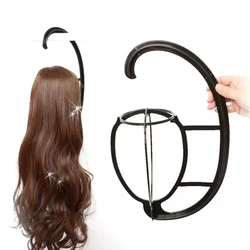 1 PCS Wig Accessories Tool Holder Portable Removable Wig Hanger   Plastic Support Hanging Wig Cubic Stands Model Display Holder