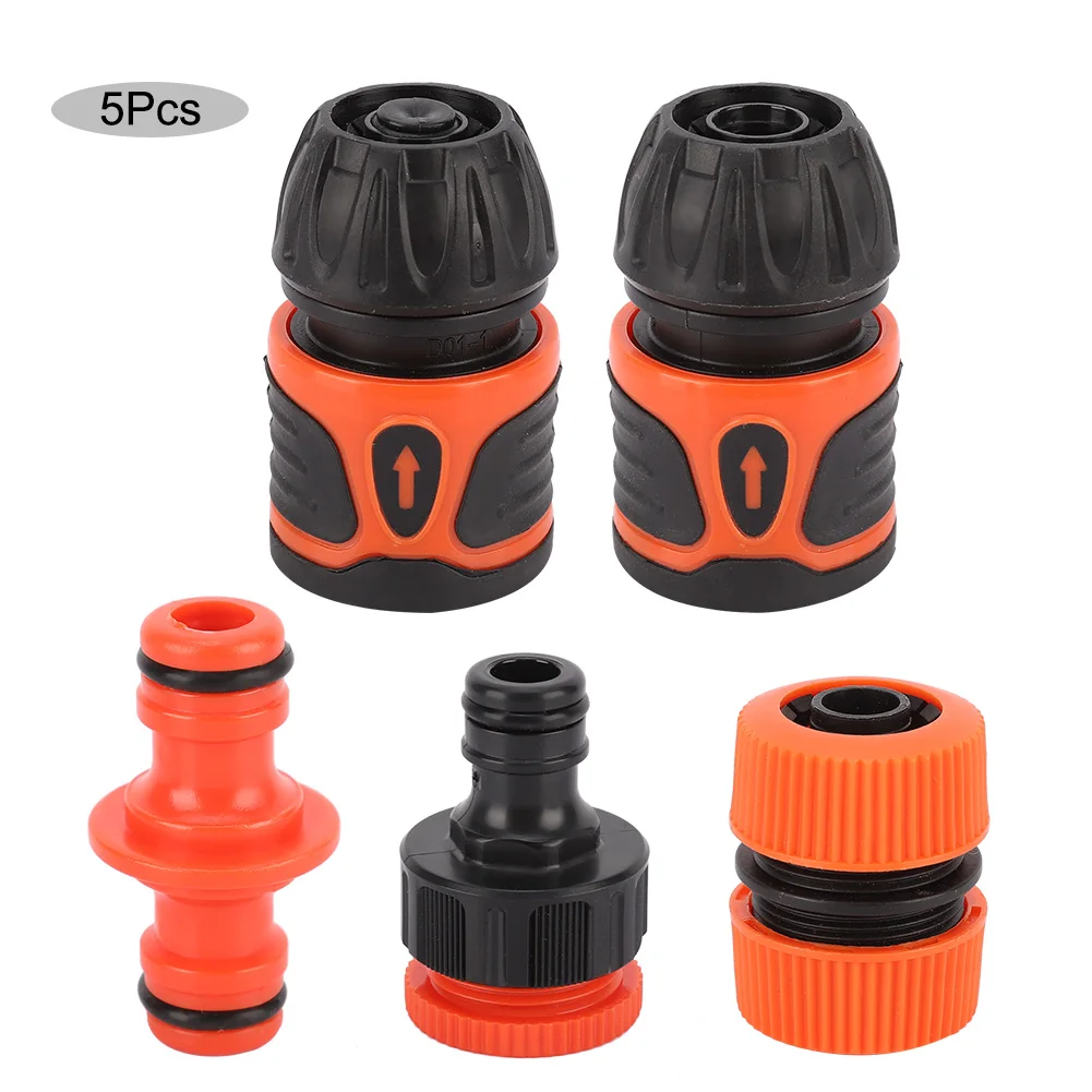 Hose Quick Connector Garden Hose Quick Connector Water Pipe Adapter Home Gardening Accessories for 1/2 Hose Hose Connector
