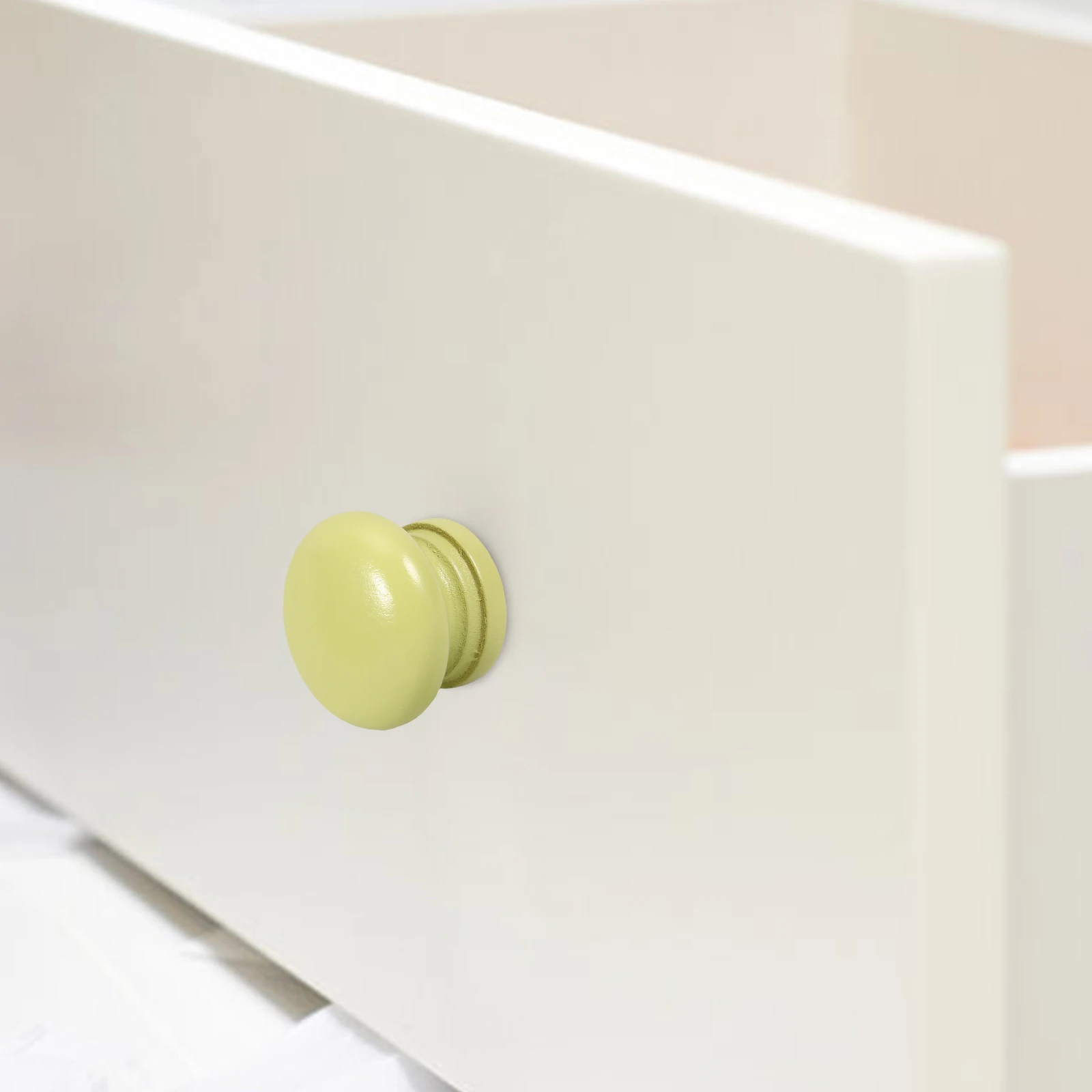 

12pcs 35mm Wood Drawer Pulls Green Furniture Knobs Wardrobe Drawer Pulls Furniture H Accessory Door Hardware