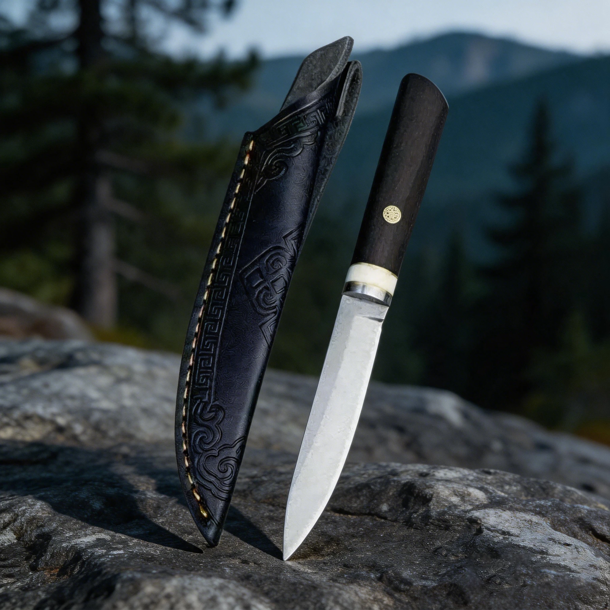 Professional Outdoor Knife, Easy to Carry Small Knife, Sharp for Cutting Meat, Camping Knife, Pocket Knife, with Knife Sheath