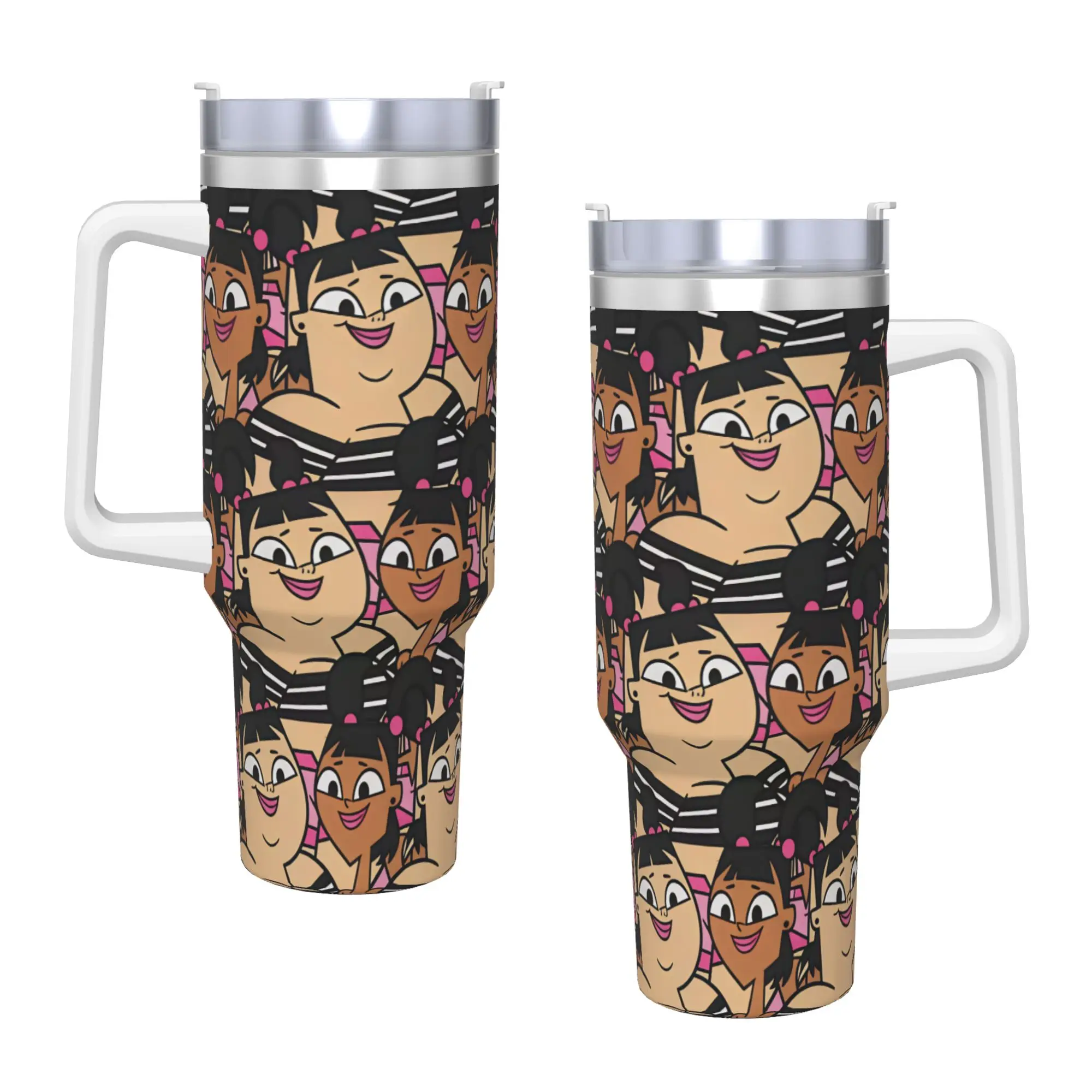 Stainless Steel Tumbler Totals Dramas Characters Coffee Mug  Heat Preservation Cold and Hot Mugs Cup Beach Custom Water Bottle