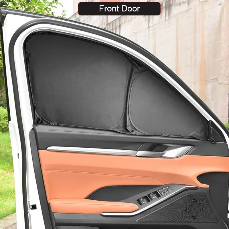 

Car Black Window Privacy Sunshade Anti-UV Auto Heat Insulation Protect Cover Interior Accessory For GWM HAVAL H6 2026-Present