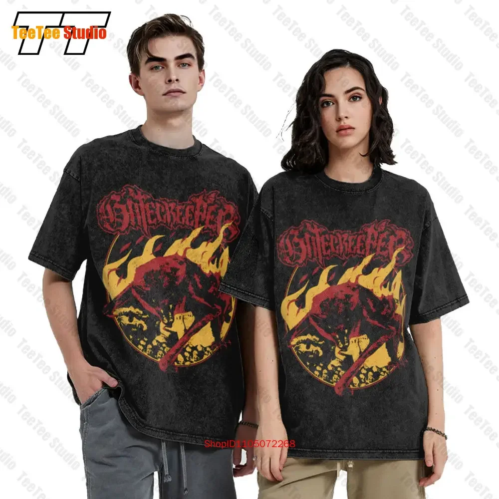 Gatecreeper 'Craving Flesh' Vintage Oversized T-Shirt YU7Z