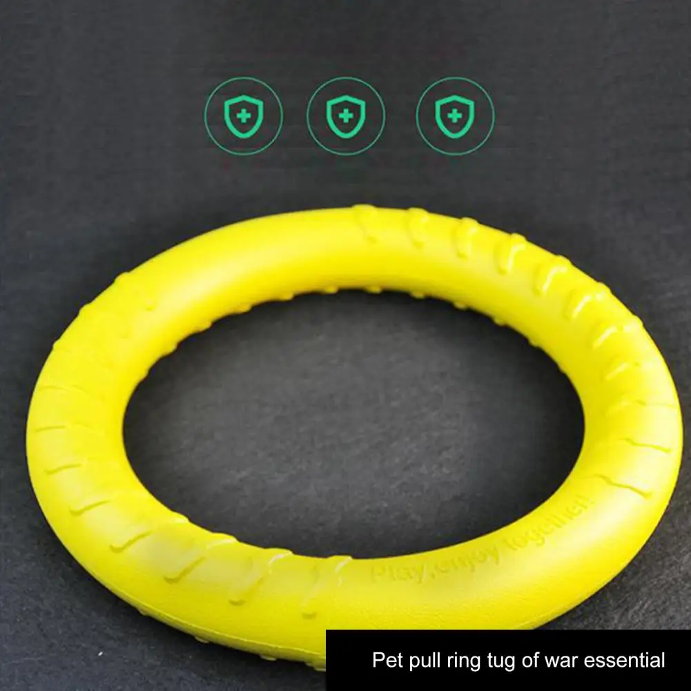 Lightweight Dog Toy Durable Lightweight Dog Training Ring Toy for Chewers Outdoor Activity Flying Catching Fun Dog Chew Toy