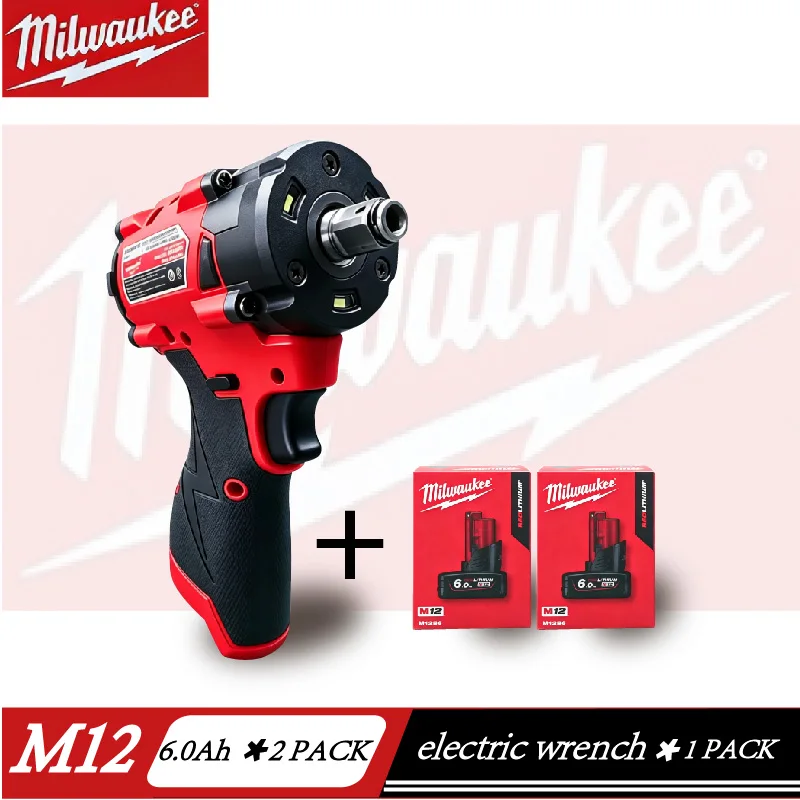 

Сменная литиевая батарея Milwaukee 12В, совместимая с бесщеточными компактными дрелями и электрическими гайковертами Milwaukee.