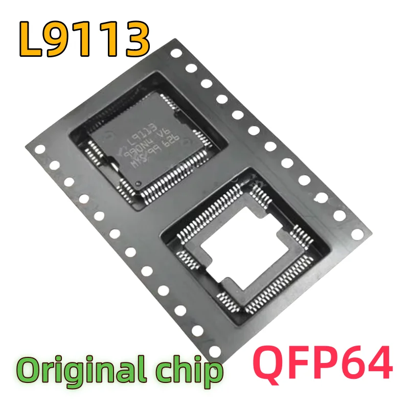 5Pcs/Lot Original L9113 QFP64 Automotive computer board power supply fueinjection integrated chip Module IC Chip