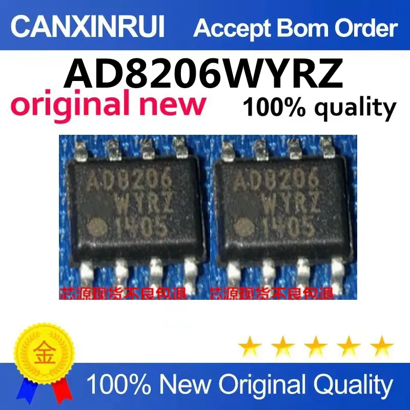 (5-100piezas)AD8206 AD8206YRZ-REEL7 AD8206YR AD8206YR Differential Amplifier Chip New