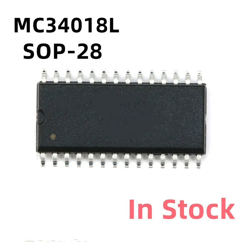 10PCS/LOT MC34018L SOP-28 Handsfree/voice switching speaker IC  In Stock