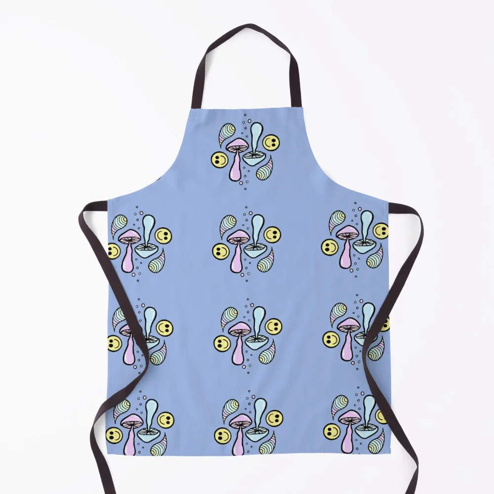 

Happy Apron Cooking men's barbecue Women Kitchen'S Kitchen Utensils Apron