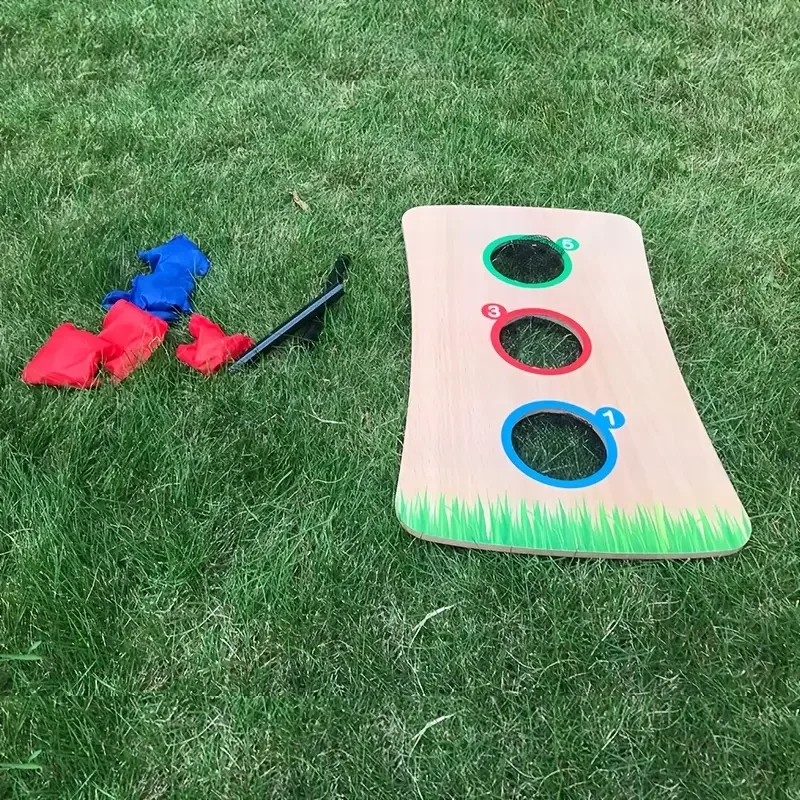 Beanbag Toss Set, Wooden Classic Team Games For Indoor/Outdoor Backyard Party, For Adult Kids