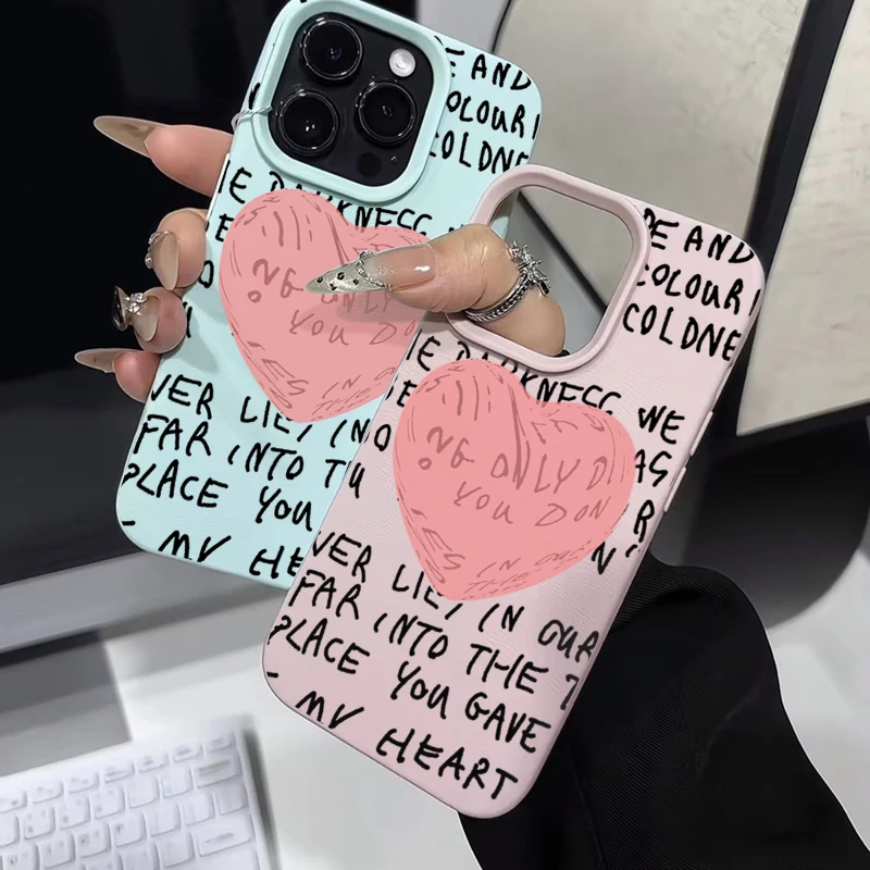 

Case For iPhone 16 15 14 13 12 11 Pro Max Cute Cartoon Hat Bear Lichee Pattern Cover For iPhone XS Max XR X XS 15 16 Plus Funda