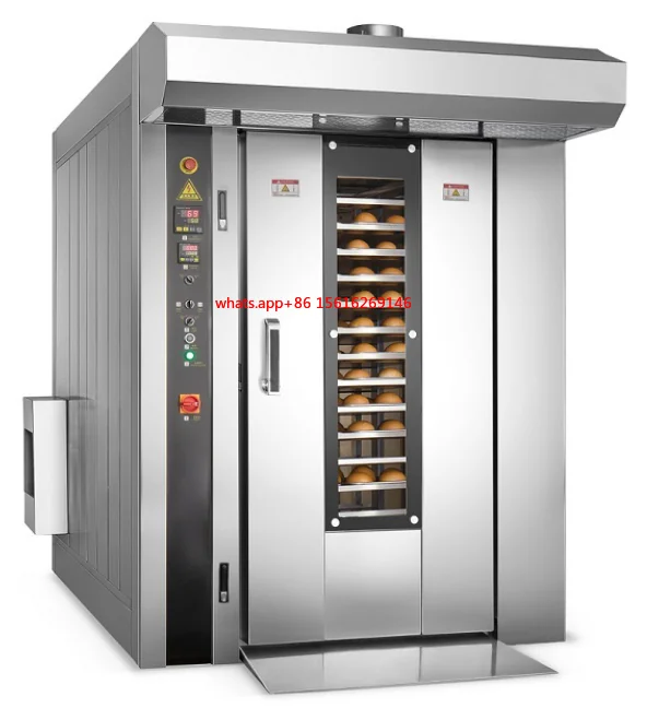 

Hot Air 32 Electric Commercial Rotary Oven Bakery Equipment Bread Cake Convection Oven for Baking Machine