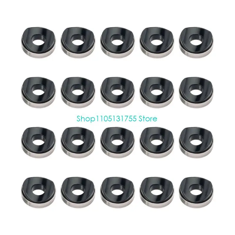 K0EF Adjustment Seatpost Spacers Set for Seatpost Service, 20 Pack with Repair Use