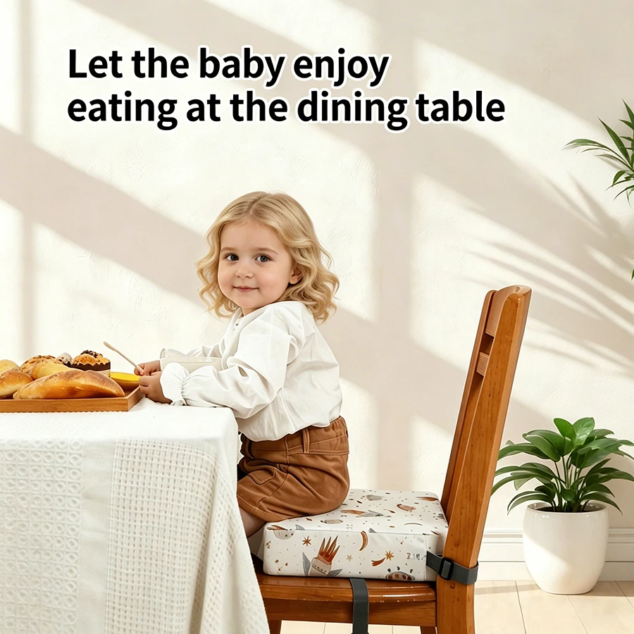 1Pc Portable Children's Booste - Baby High Chair Booster recension och pris