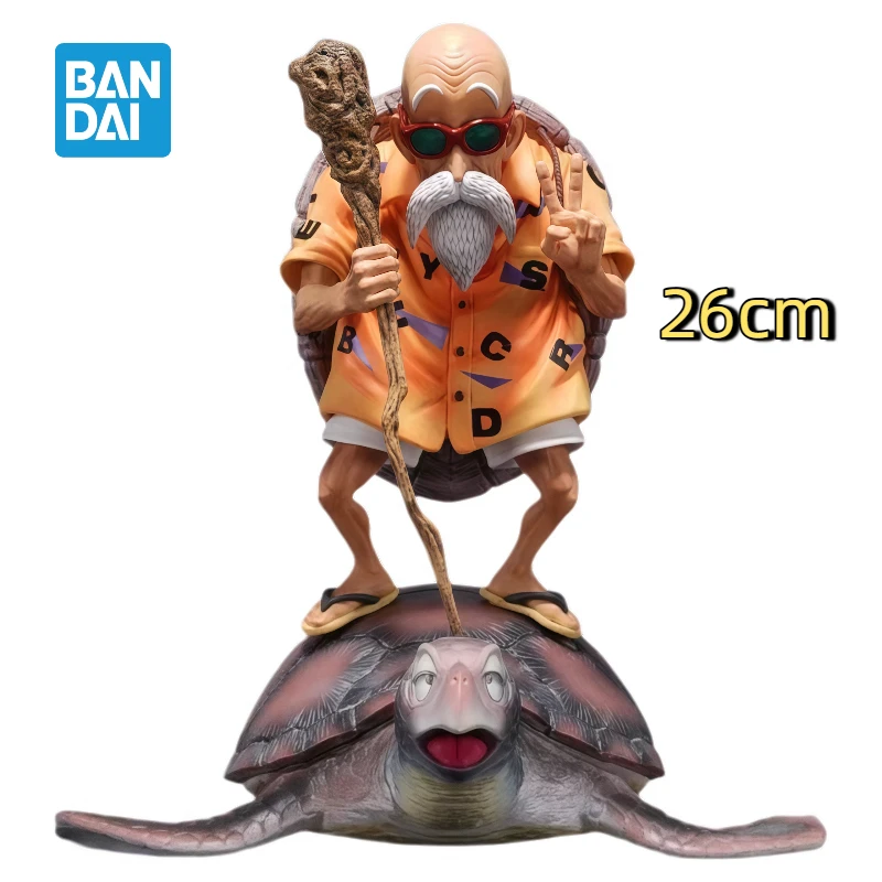 

In Stock Dragon Ball Master Roshi GK Figure 26cm Anime Statue Collection Model Desktop Ornament Gift For Boys